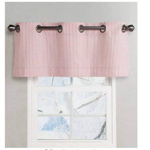 Commonwealth Home Fashions Thermalogic Insulated Ticking Stripe Grommet Valance